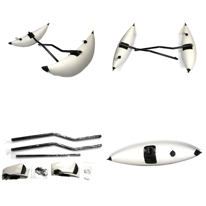 Fishing Kayak Inflatable - แพยางน้ำหนักเบาสำหรับนั่งบนเรือคายัคแบบโรโตโมลดิ้ง/เรือคายัคเป่าลม 1 ที่นั่ง 2 ที่นั่ง เรือแคนูตกปลา