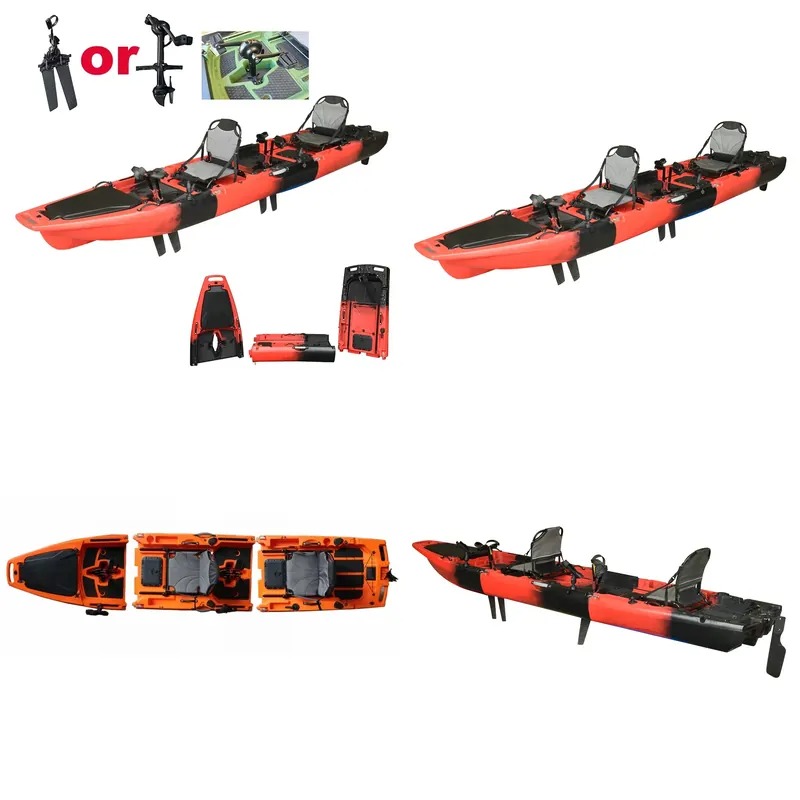 Fishing Kayak Sit In - เรือคายัคแบบนั่งบน 2 ที่นั่ง ขนาด 14 ฟุต
