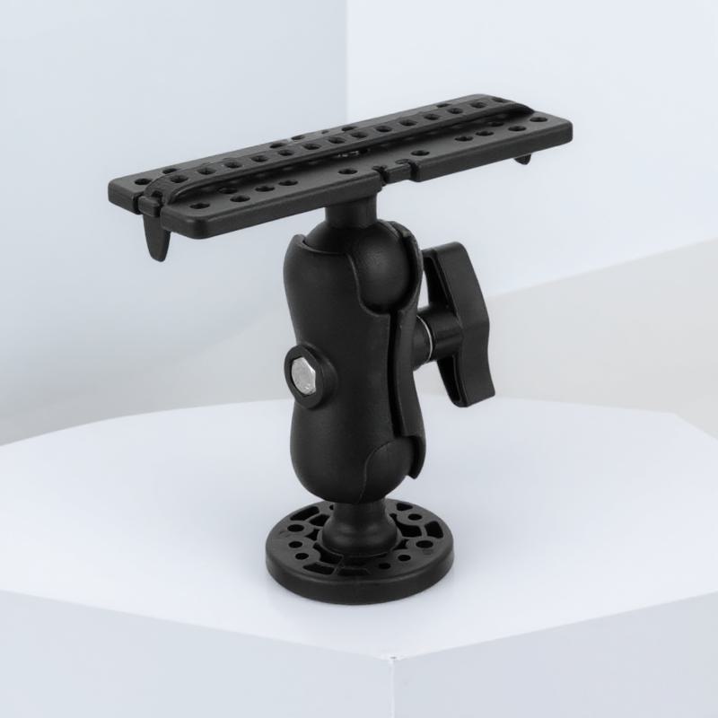 Fishing Kayak Fish Finder Mount - ที่ยึดเครื่องหาปลาสำหรับเรือ แบบหมุนปรับมุมได้ ขาตั้งคันเบ็ดตกปลาสำหรับเรือคายัคและอุปกรณ์นำทางสำหรับเรือ