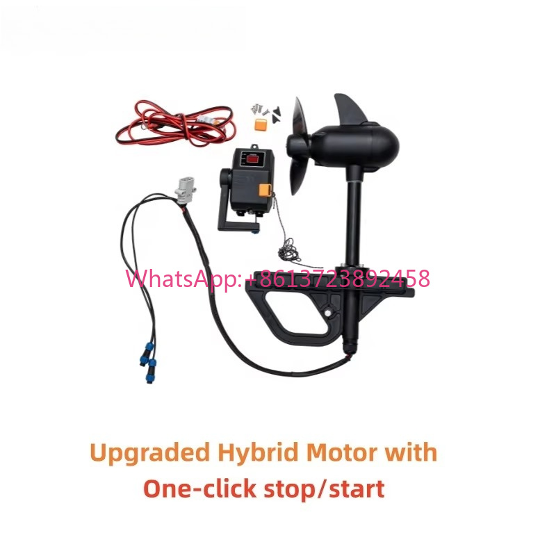 Fishing Kayak Trolling Motor - มอเตอร์ทรอลลิ่งไฮบริดแบบไร้แปรงถ่านรุ่นอัพเกรด แรงขับ 55 ปอนด์ 65 ปอนด์