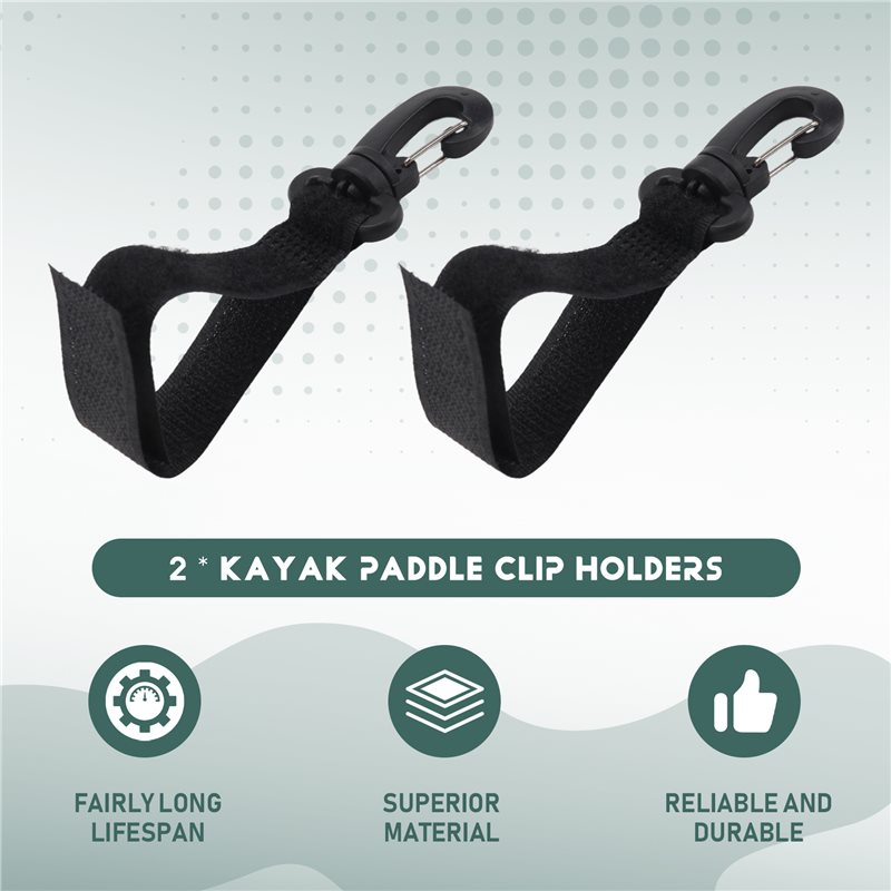คลิปหนีบไม้พาย ที่ยึดไม้พายสำห - Fishing Kayak Rod Holder บทวิจารณ์และราคา